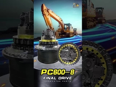 Long Life Excavator komatsu PC600-8 Final Drive Gearbox assemblaggio