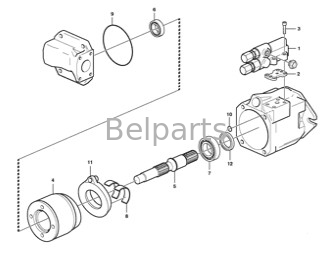 VOE 15043827 Valvola di controllo elettronica per scavatori a cintura A35E A40E EW160D L110G MT2000 SD115