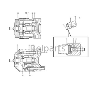 VOE 11708076 Controllo dell'escavatore Vavle A35F FS A35F/G A35F/G FS A40F FS A40F/G A40F/G FS