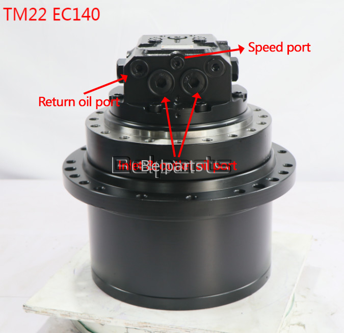 Parti di escavatore TM22VC GM22VC EC140 Final Drive PC135 PC150 DH135 SK130 SK140-8