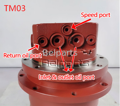 TM03 Parti per escavatori MAG18VP-230 MAG18VP-350 Yanmar B22 B25V B37V B27 VIO30 Final Drive