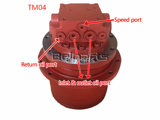 KYB MAG26VP PHV-390-53B EX40 IHI40JX Final Drive Assy For TM04 Excavator Parts