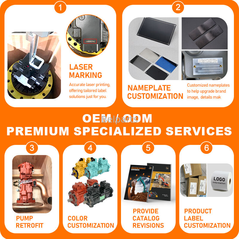 Pompa principale idraulica EC25 EC30 per escavatore VOLVO Ricambi PJ5350116 PJ5350141 VOE11801338 VOE11806960 NACHI PVD-19L3PS-8G-4609F Pompa a pistoni assiali