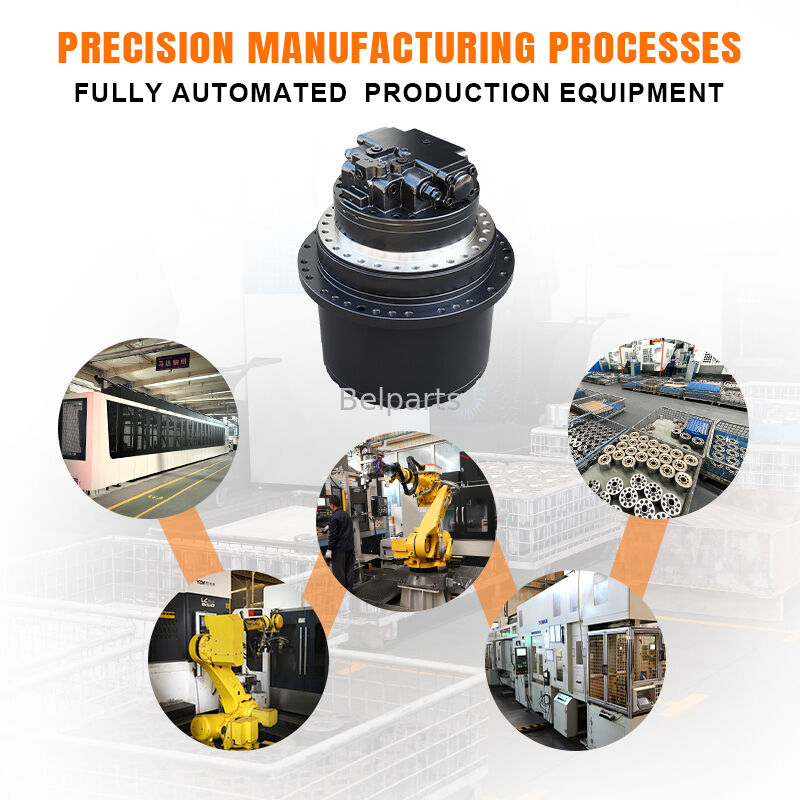 PC1250-7 PC1250LC-7 PC1250-8 PC1250LC-8 PC1250-8R Gearbox riduttore di viaggio per pezzi di ricambio di escavatori Komatsu 21N-27-00130 21N-27-00140 Assemblaggio di trasmissione riduttore camminante