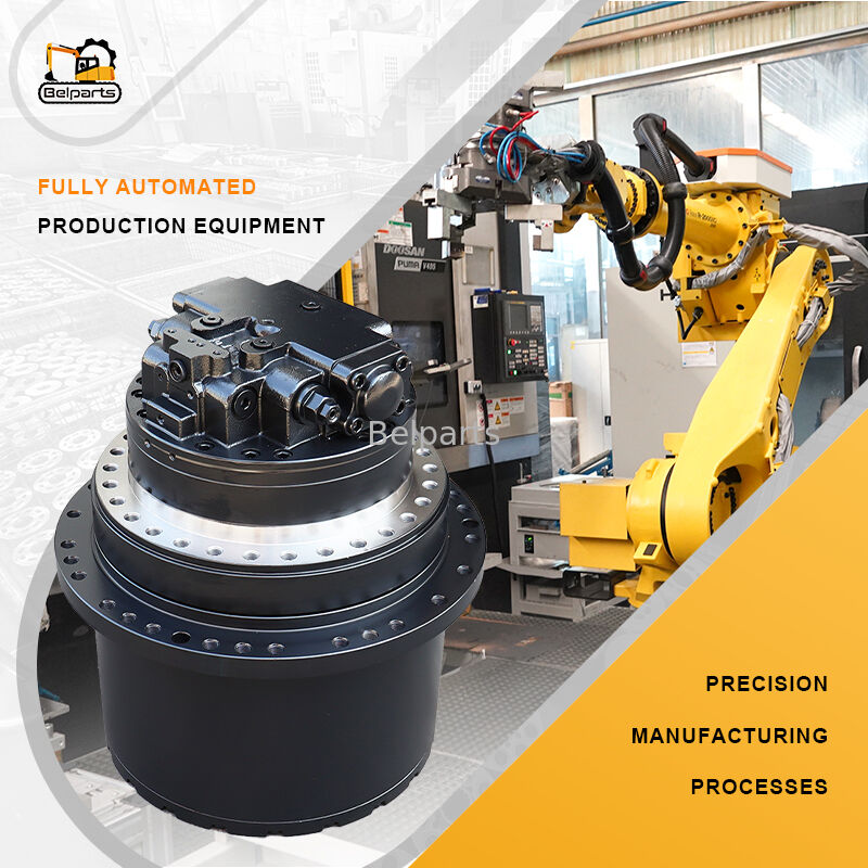 Riduzione di spostamento per PC1250-8 per ricambi escavatore Komatsu 21N-27-00130 21N-27-00140 9209512 Riduttore di traslazione assieme OEM