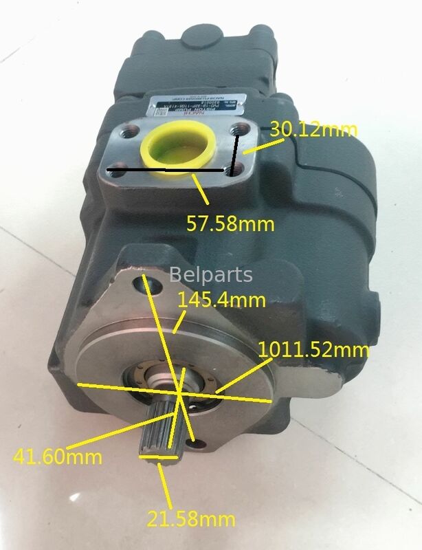 ZX27U-2-3 ZX30U-2-3 ZX35U-2-3 Pompa idraulica per parti di miniescavatore Hitachi PVD-1B-32P-11G5 Pompa principale a pistoni 4642385 4642386 4466791 4605638 4699382