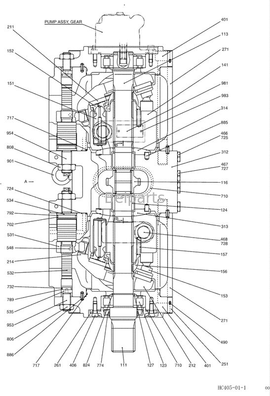 KOBELCO SK330-8 SK350-8 SK350LC-8 Pompa idraulica per parti di escavatore LC10V00020F1 Pompa a pistoni principale K5V140DTP1X9R-YT6K-V K5V140DTP-YT6K-17T