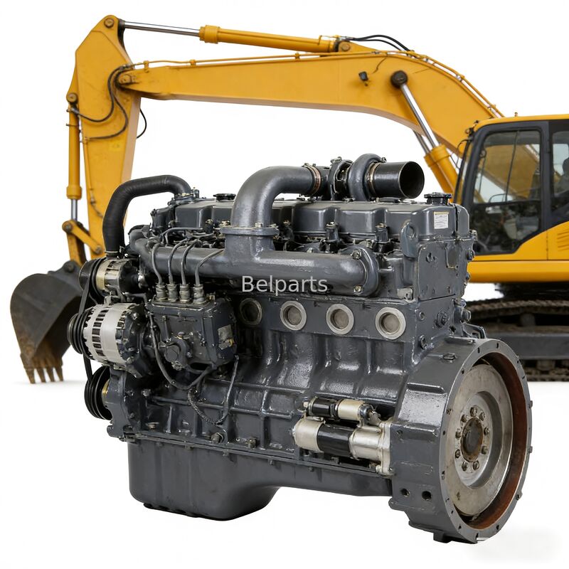 Motori diesel Komatsu 6 cilindri motori SA6D102E SA6D108 SA6D110 SA6D114 SA6D114E SA6D125 SA6D125E SA6D140 SA6D140E