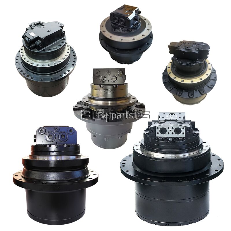 Gruppo di rinvio finale per escavatore Komatsu PC650-1, ricambi 209-27-00043 209-27-00042 209-27-00041 209-27-00040, motore idraulico di traslazione riduttore