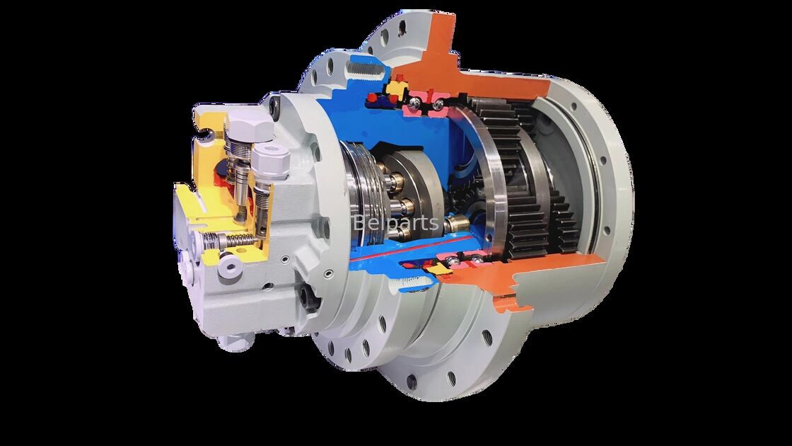 Gruppo di rinvio finale per escavatore Komatsu PC650-1, ricambi 209-27-00043 209-27-00042 209-27-00041 209-27-00040, motore idraulico di traslazione riduttore