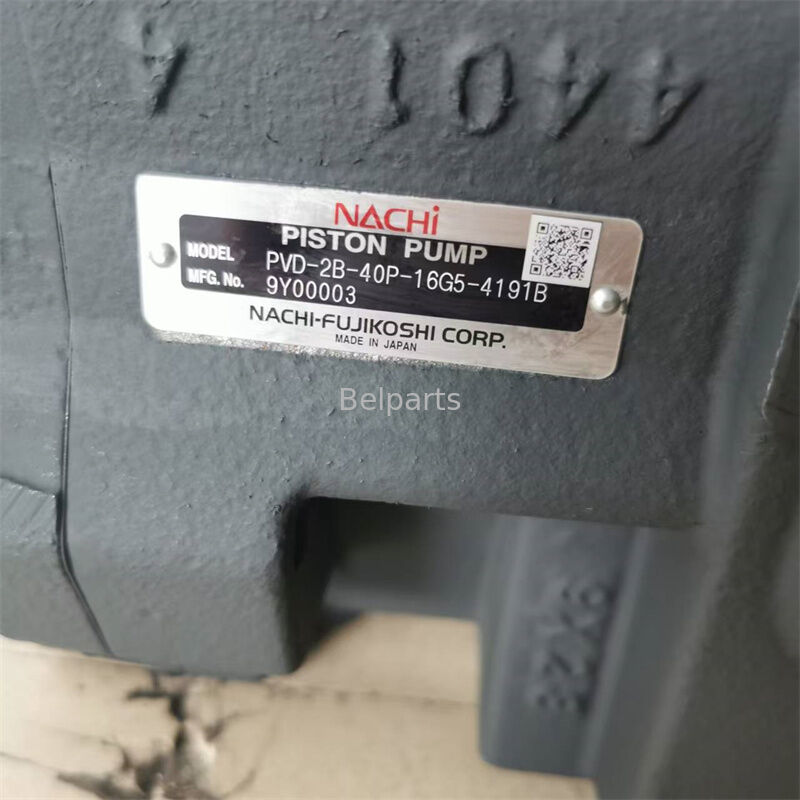 YUCHCAI YC35-8 YC45-8 Hydraulic Pump Mini Excavator Digger Parts Original New Nachi PVD-2B-40P-16G5-4191B Main Piston Pump