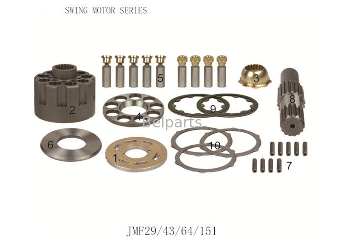 parti idrauliche di Parts R210LC-7 Hyundai Motor dell'escavatore del motore dell'oscillazione 31N6-10210