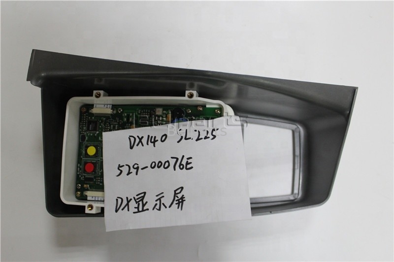 Il mazzo del pannello del monitor dell'escavatore DX140 visualizza SL225 l'escavatore Monitor 529-00076E