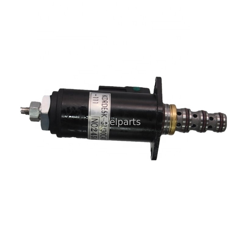 Solenoide elettrico della pompa idraulica dei pezzi di ricambio YN35V00018F2 YN35V00041F1 dell'escavatore SK200-6 SK200-8 SK200-6E SK230-6E