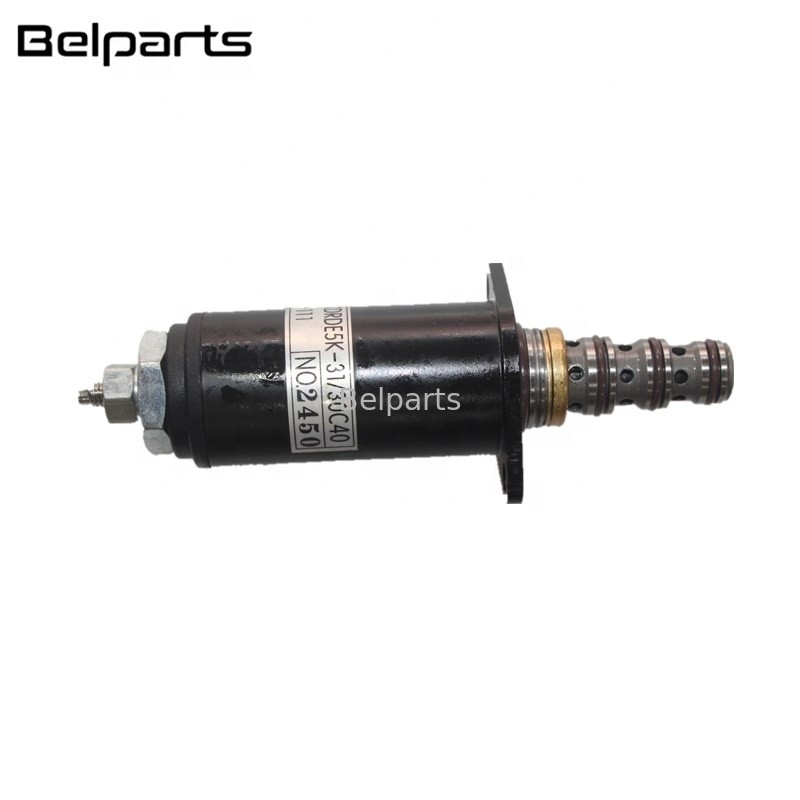 Solenoide elettrico della pompa idraulica dei pezzi di ricambio YN35V00018F2 YN35V00041F1 dell'escavatore SK200-6 SK200-8 SK200-6E SK230-6E