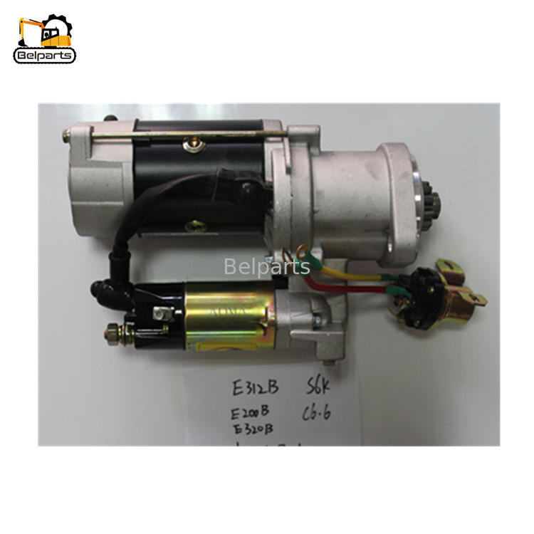 Escavatore Start Motor E312B E200B E320B di S6K S4K che avvia motore per il giacimento del macchinario