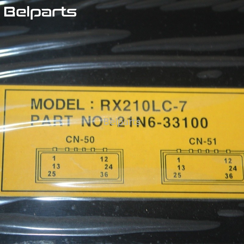 Bordo del computer di Controller 21N6-33100 dell'escavatore di Spare Parts RX210LC-7 dell'escavatore di Belparts