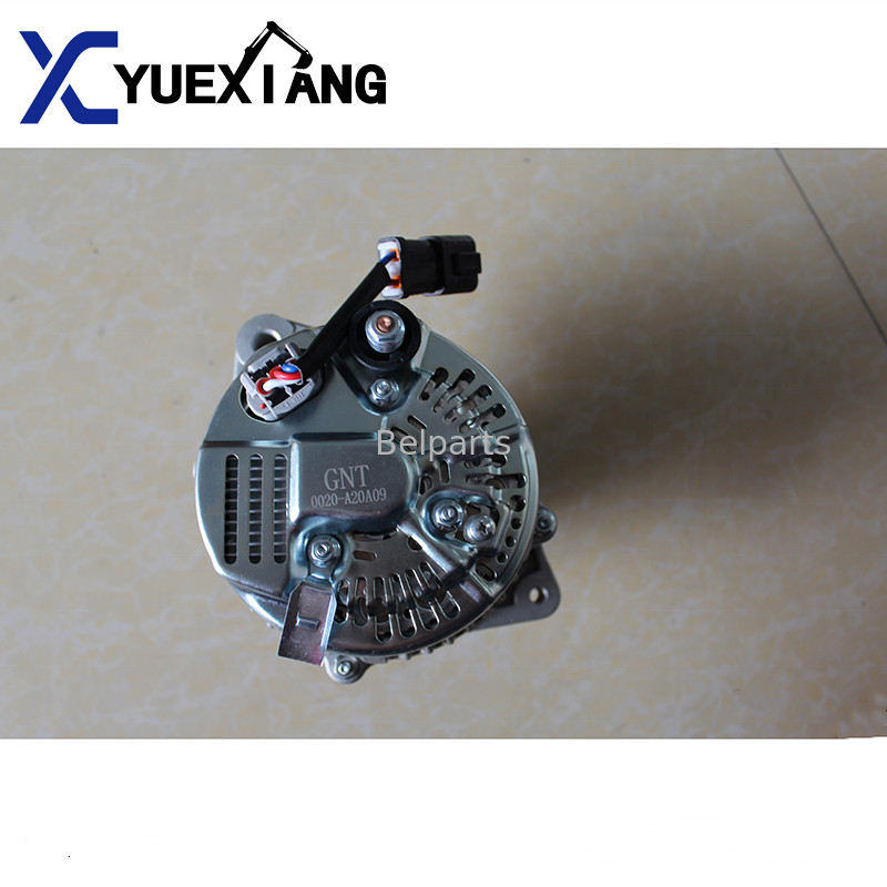 Motore 600-821-6130 101211-7960 6D107 del generatore 600-861-3420 di Alternator PC200-7 PC200-8 PC200-6 dell'escavatore di Belparts