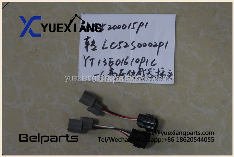 Spina ad alta pressione YT13E01610P1C-6 del sensore di Spare Parts LS5200015P1 LC52S0002P1 dell'escavatore di Belparts