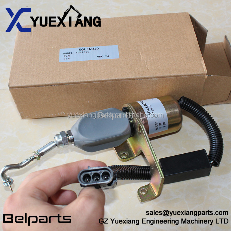 Solenoide elettrico di arresto del commutatore SD008A2 di Spare Parts 4942879 Flamout dell'escavatore per lo zappatore