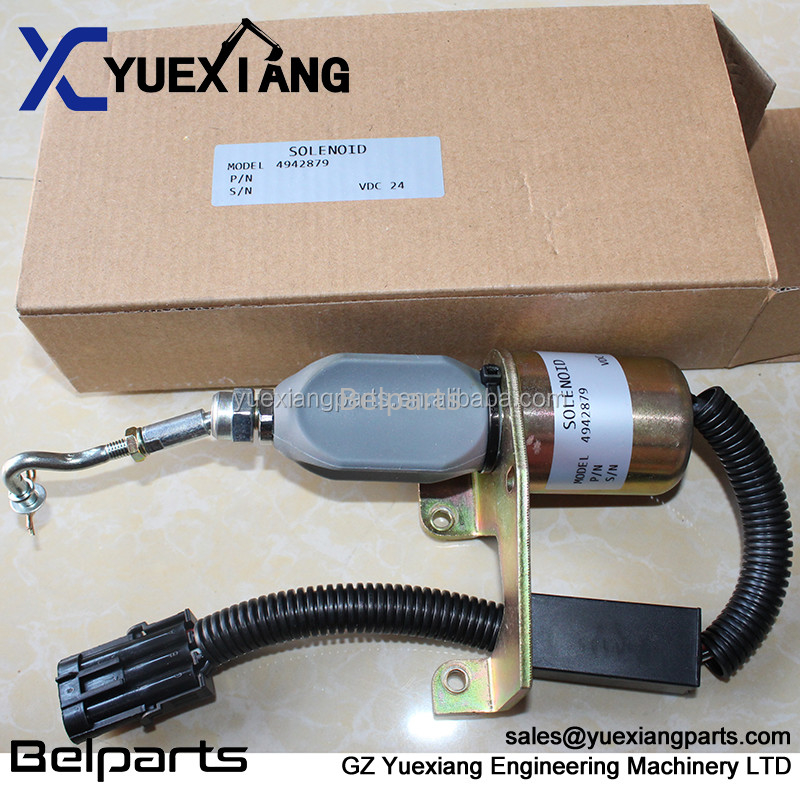 Solenoide elettrico di arresto del commutatore SD008A2 di Spare Parts 4942879 Flamout dell'escavatore per lo zappatore