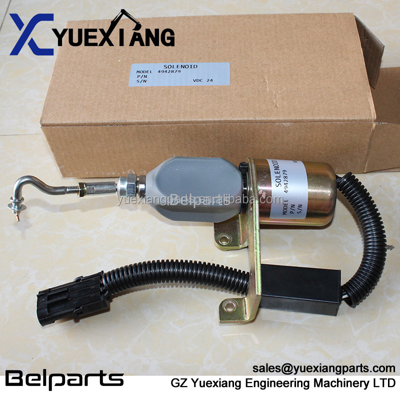 Solenoide elettrico di arresto del commutatore SD008A2 di Spare Parts 4942879 Flamout dell'escavatore per lo zappatore