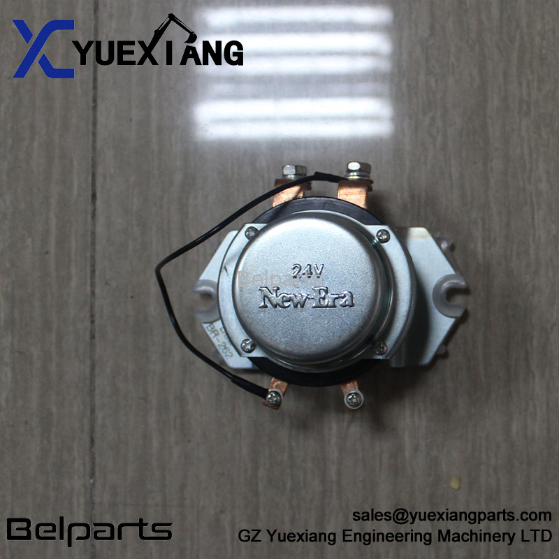 Relè del solenoide del commutatore BR-266 24V 4255762 del relè della batteria di Parts EX60 EX120 EX200 EX300 dell'escavatore di Belparts