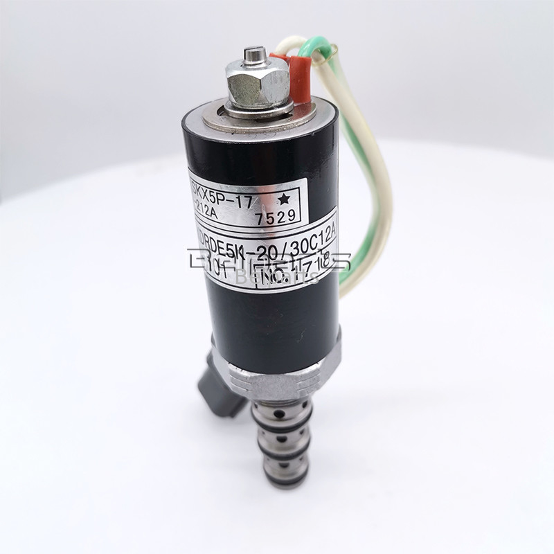 Piccola elettrovalvola a solenoide principale idraulica della pompa di Parts SK200-5 12A-101 12A-111 G24D12 G24Y12 dell'escavatore
