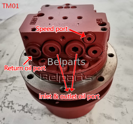 Parti di cintura U15-3 KX41.2 KX41.2V KX36.3 K008 Escavatore Motore idraulico Kubota15 SK1.5 Per TM01